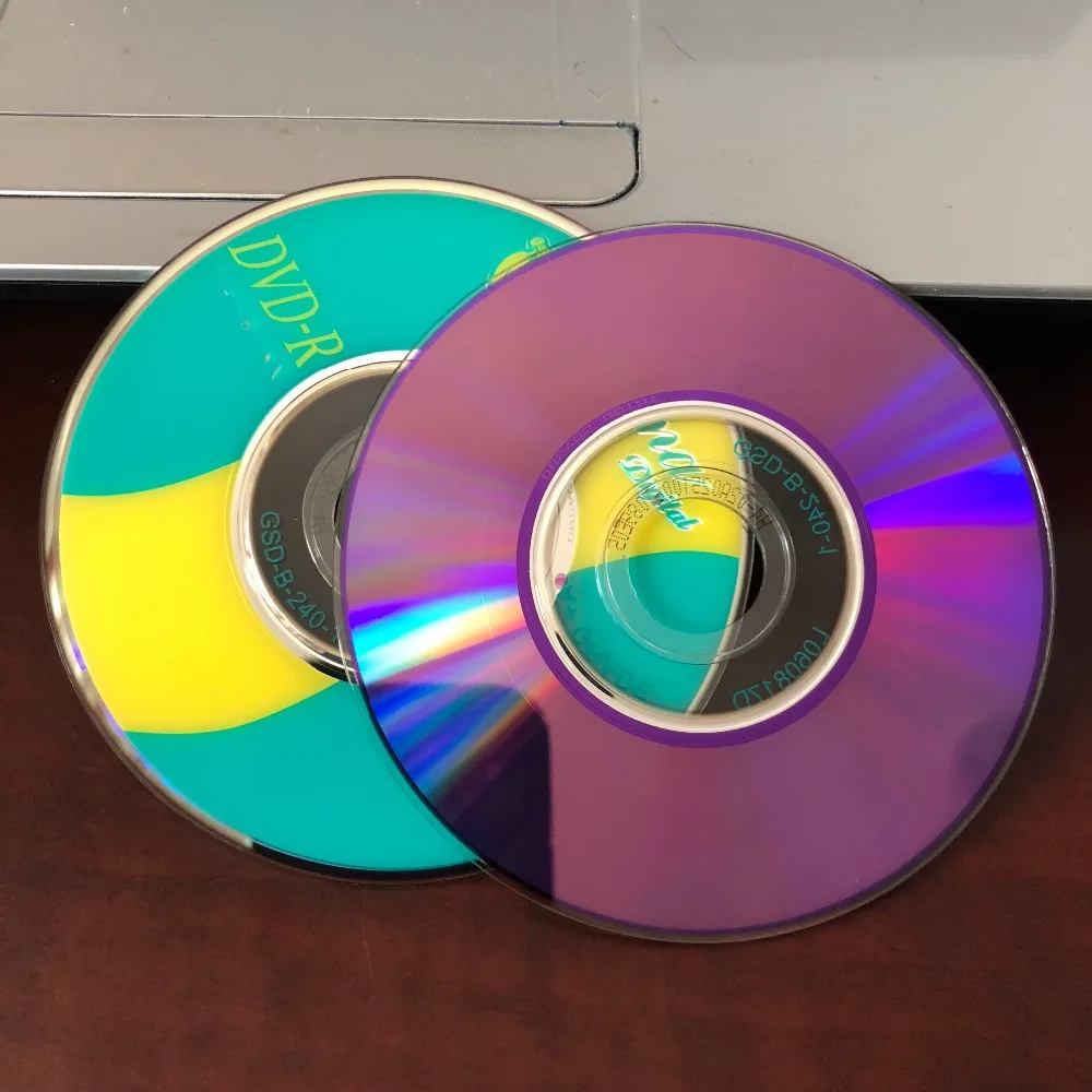 25 шт. мини 8 см 1,4 ГБ сорт фруктовые пустые печатные 8x DVD R диски
