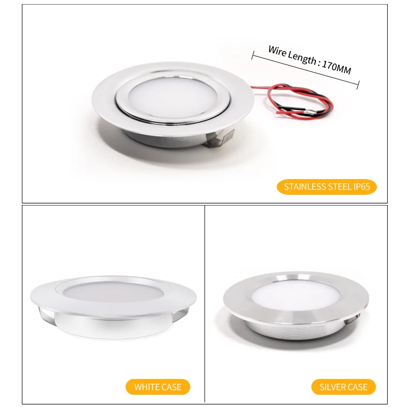 รูปสินค้า LED ดาวน์ไลท์ กันน้ำ IP65 ห้องน้ำ ประหยัดพลังงาน