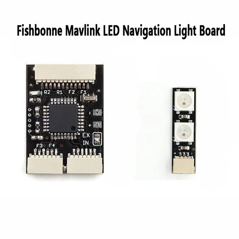 

Fishbonne Mavlink LED Navigation Light Board for Pixhawk APM2.6/2.8 2/3/4/5 Pixracer NAVIO2 PXFmini Flight Controller Spare Part