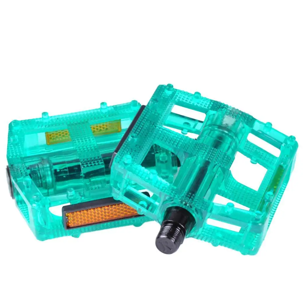 

MTB Road Mountain Bike Anti-slip Bicycle Cycling Pedals Rose Red, Transparent, Blue, Green, Yellow