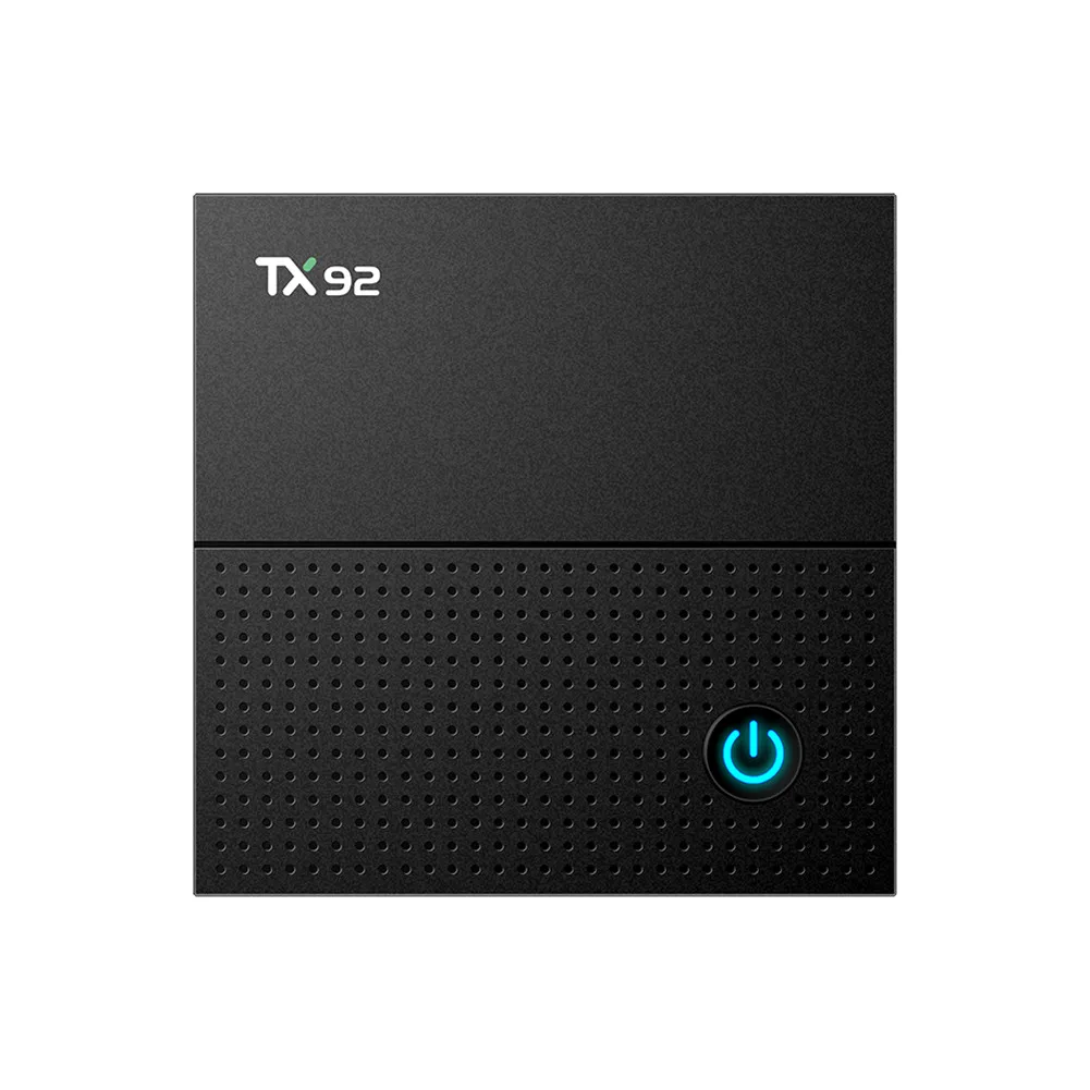 TX92 Android 7,1 ТВ Box Amlogic S912 Octa core 2 г/3g 16G/32G Smart ТВ коробка 2,4 г/с) Wi-Fi 5 ГГц двухъядерный процессор Wi-Fi BT4.1 4 K H.265 домашний медиа плеер