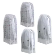 Сумка для хранения пылезащитный чехол Обложка Сумки подвесной органайзер для хранения Водонепроницаемый Костюм Пальто Пылезащитный Одежда с принтом сумка для хранения