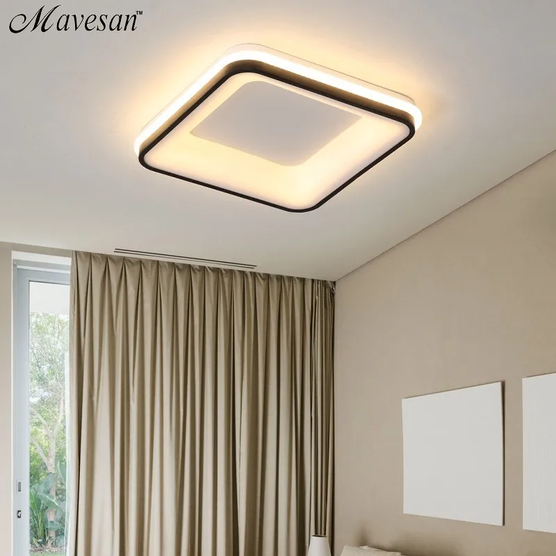 

Modern Chandeliers lighting for Living Room Bedroom Fixture Surface Mounted With Remote Control Lustre AV90-260V LED chandelier