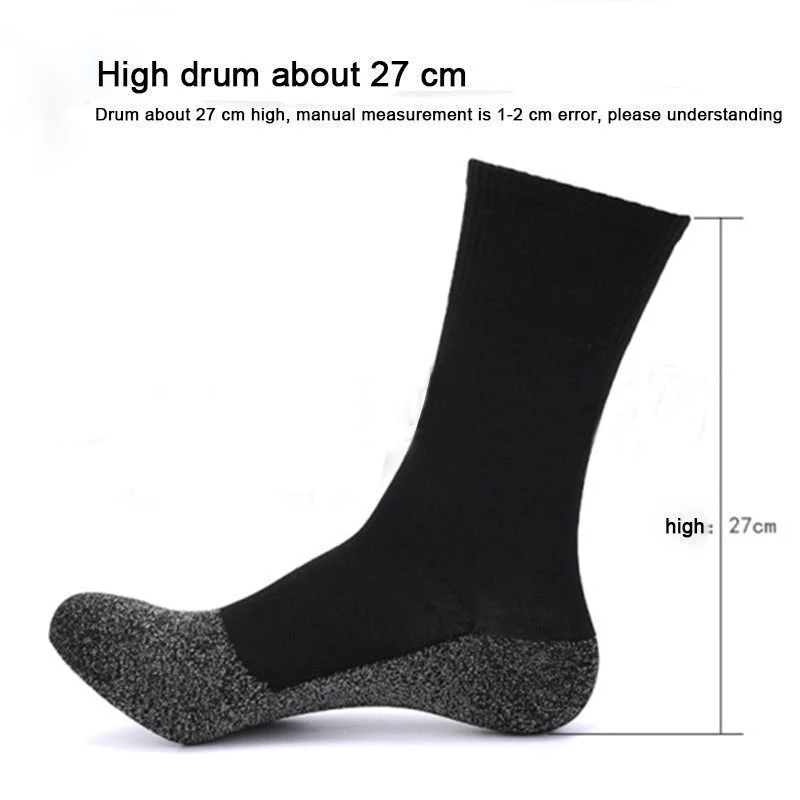 Зима 35 алюминиевых держать ноги длинные носки теплоизоляционные волокна ниже носки