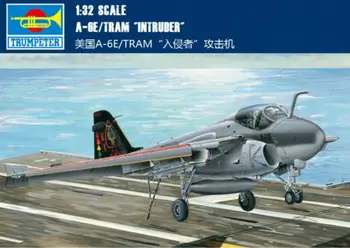 

Trumpeter 02250 1/32 American Marines A6-E/TRAM Intruder Fighter Bomber Model TH06886-SMT2