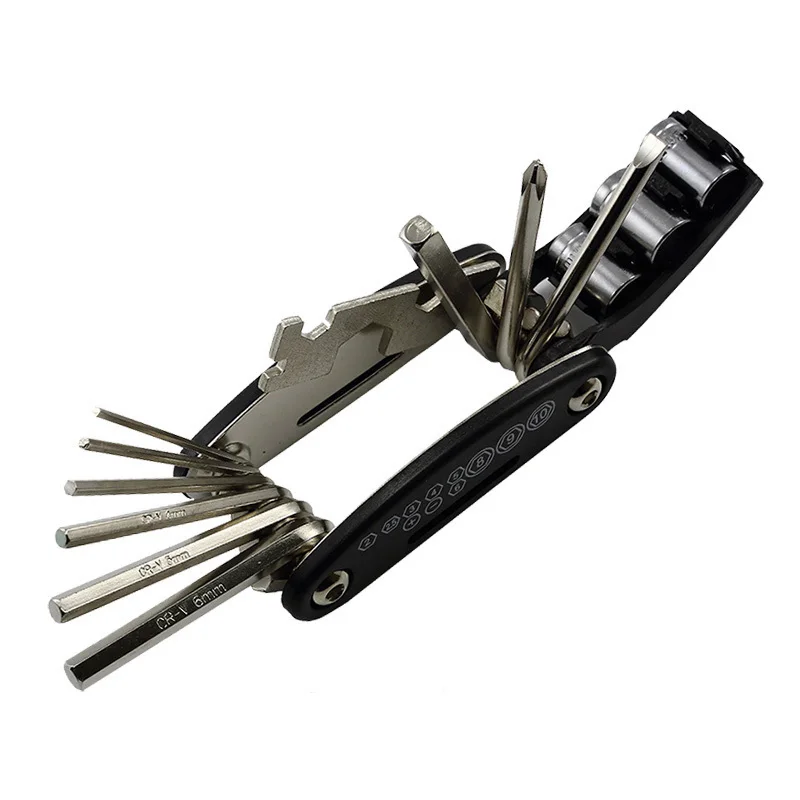 buy Portable 16 In 1 Multifunction Tools Bicycle Repair Kit Hex Spoke Cycling Screwdriver For Mtb Mountain Road Bike