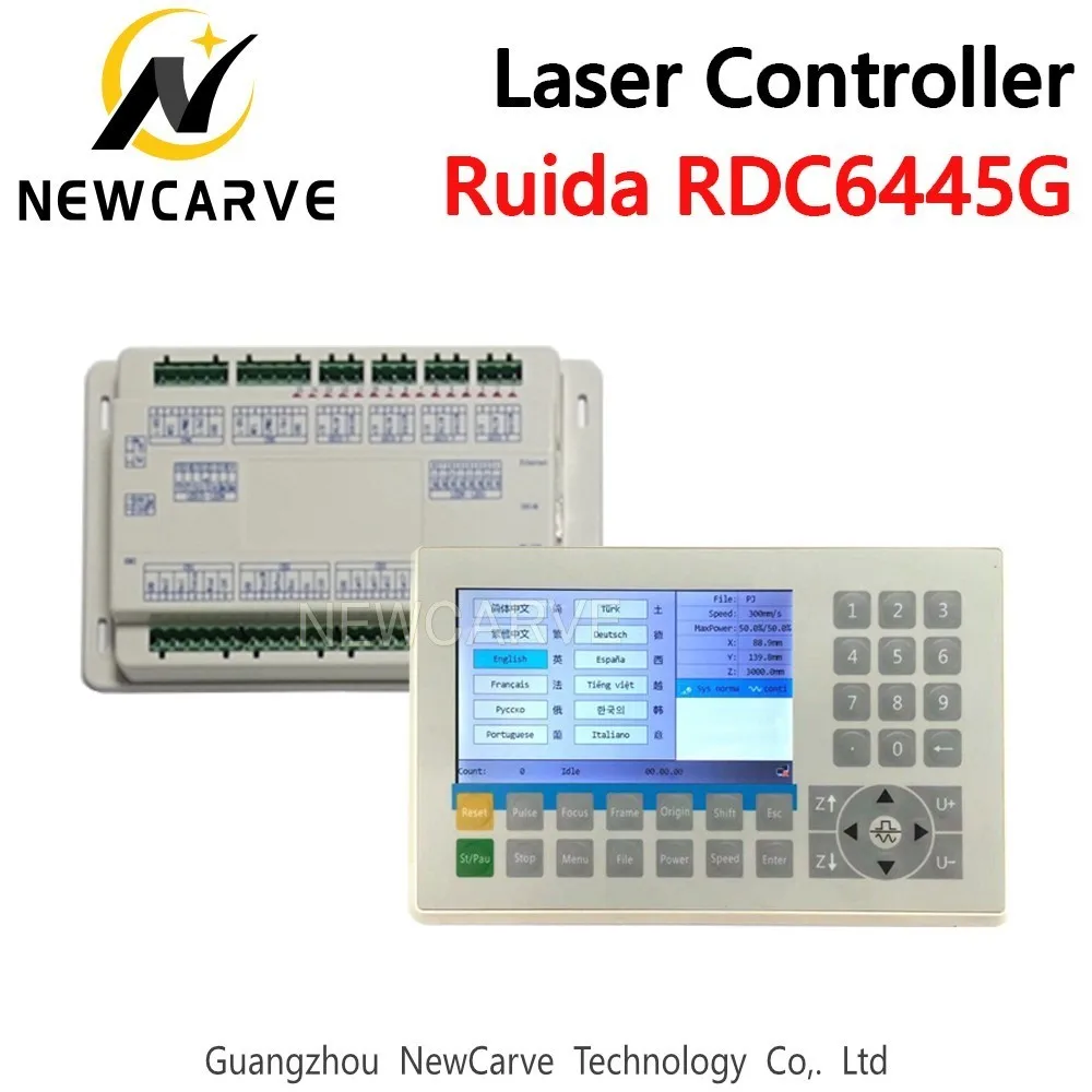 

Ruida RDC6445 RDC6445G Laser Machine Controller For CO2 Laser Engraving Cutting Machine Upgrade RDC6442 RDC6442G NEWCARVE