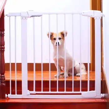 

Extension Dog Fence for Dog Baby Fence Playpen Baby Safety Gate Pet Isolating Door Living Room Baby Stair Fence Door Lengthen