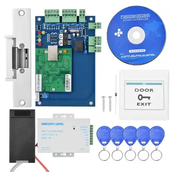 

New TCP/IP Full Card Network Door Access Control Kit Access Card Reader Control Board