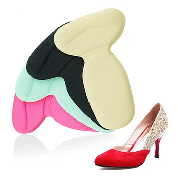 

1 Pair T-type Thicker Soft Insert Heel Liner Grips High Heel Comfort Wear-resistant Pads Feet Care Accessories Cushion