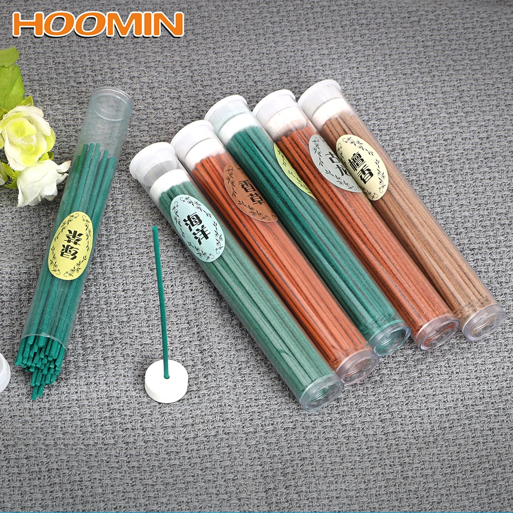 

50pcs Indoor Natural Incense Burner Sticks Sandalwood Rose Green Tea Aromatherapy Sleep Health Incense Sticks Home Decor Aroma