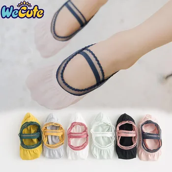 

Wecute New Baby Girl Socks Cotton Kids Toddler Lace Shallow Mouth Invisible Socks Princess Dance Socks Child Socks 2-10T