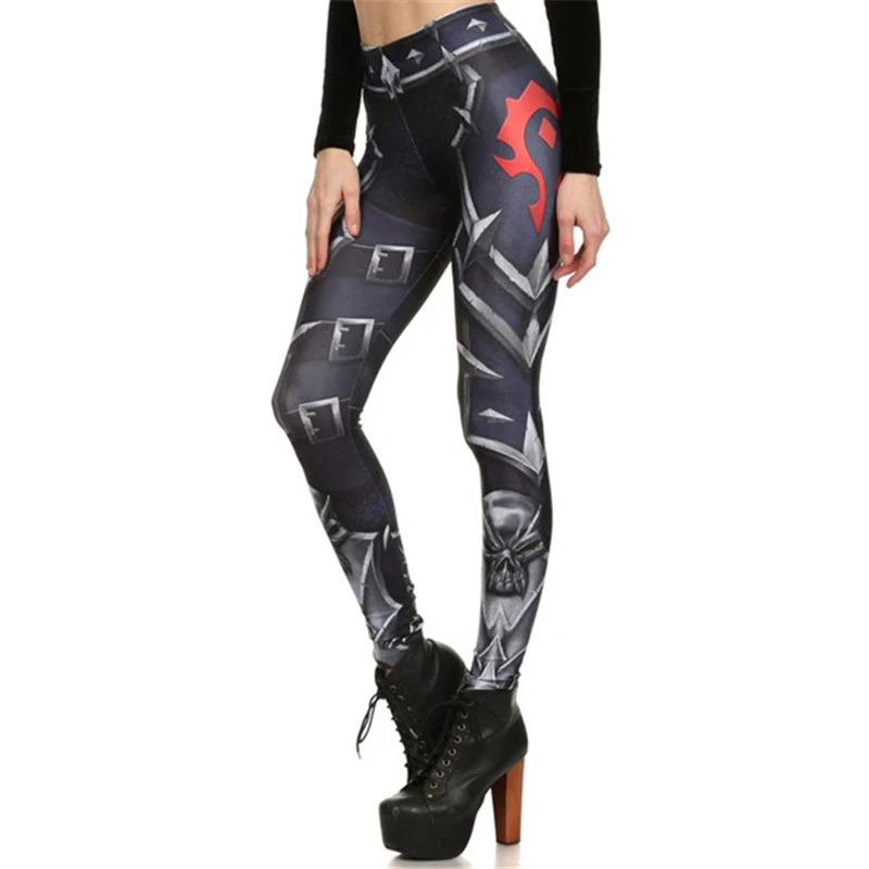 

New 2019 Women Sports Leggings Printed Yoga Pants Breathable Quick Dry Running Tights High Waist Elastic Slim Fitness Trousers