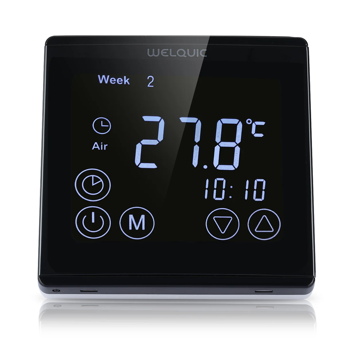 

2X Welquic C19.H3 16A LCD Display Thermostat Household Thermometers Weekly Programmable Room Floor Heating Thermostat Controller