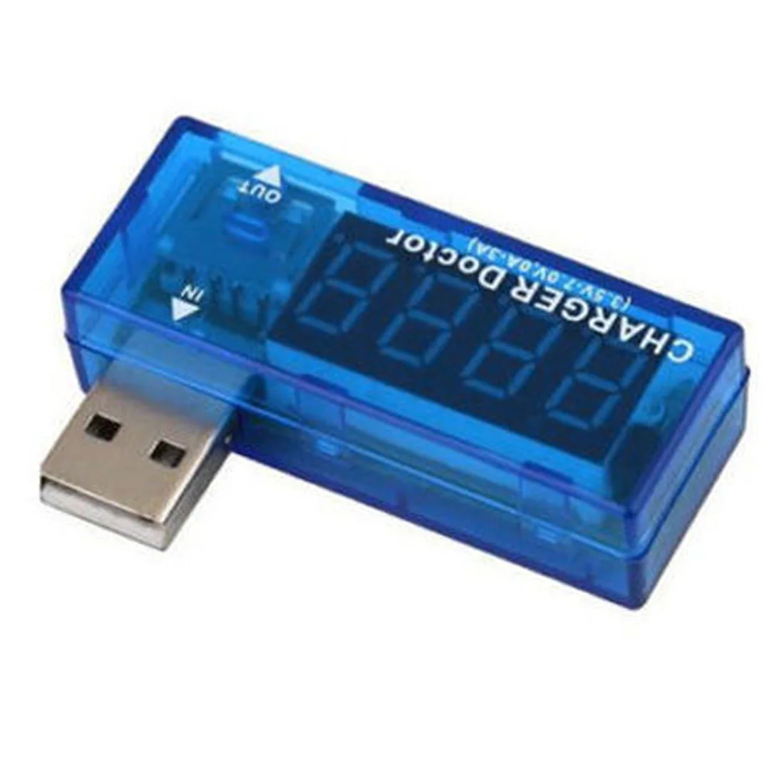 Электронный цифровой USB Мобильный измеритель напряжения зарядка ток тестер мини