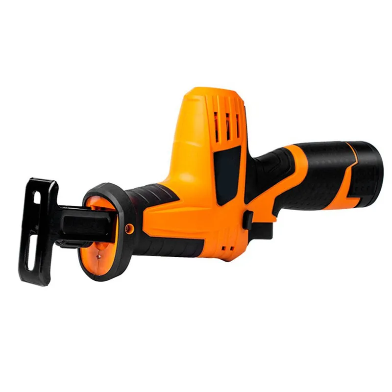 

Multifunction 12V Llithium Rechargeable Reciprocating Saw with 2Pcs Saw Blade for Wood Cutting Electric Saw Woodworking Tool