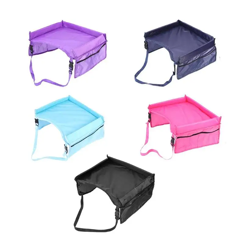 

Waterproof Baby Table Car Seat Tray Storage Kids Toys Infant Stroller Holder Storage Kids Toy Baby Desk Stowing Tidying