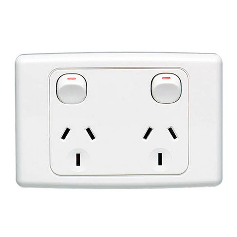 

Mayitr Double USB Port Wall Charger Dock Electrical Socket Power Panel Output Board Electrical Sockets