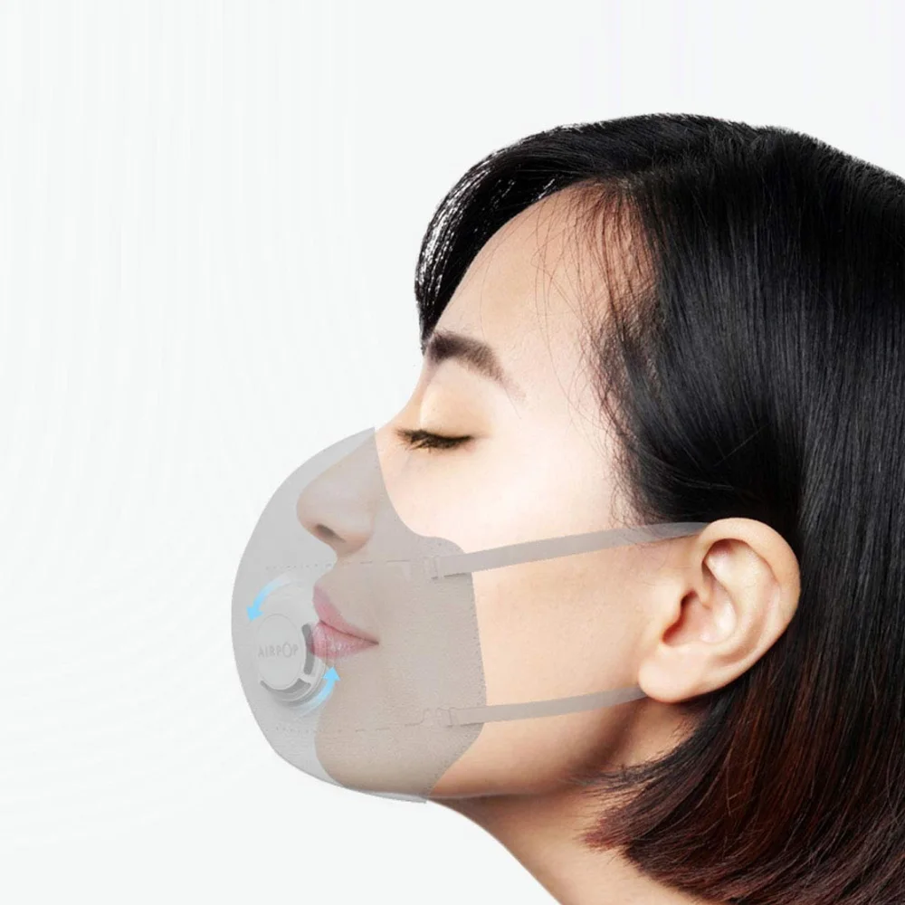 2 шт./лот, Xiaomi Mask Mijia Airpop, портативная, PM2.5, анти-Дымчатая маска, регулируемая, для ушей, удобная, для Xiomi Masks, умный дом