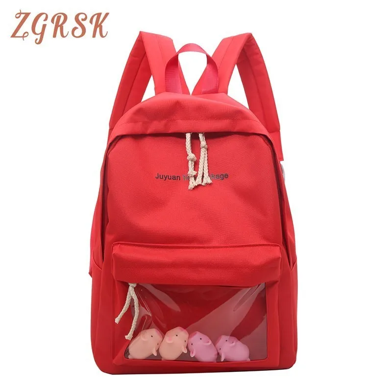 

Women Backpack To School Brand Canvas Backpacks Waterproof Large Capacity Travel Bag Shoulder Bag Mochila Rucksack Schoolbag