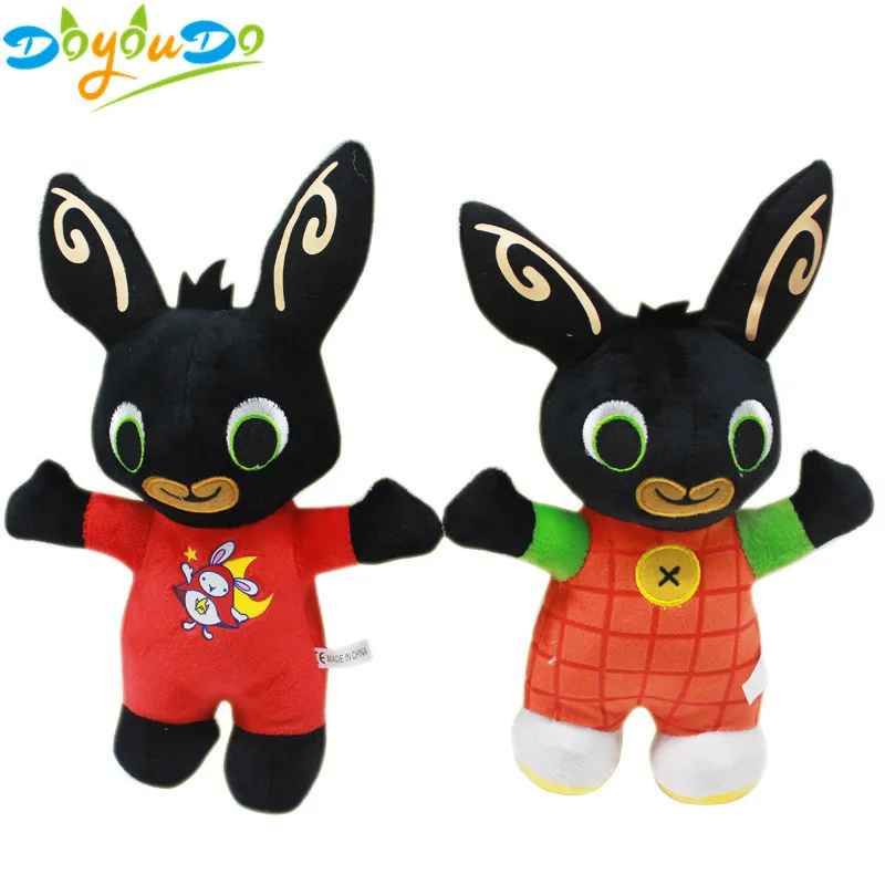 

25cm Bing Bunny Plush Toy Sula Flop Hoppity Voosh Pando Rabbit Plush Doll Peluche Toys Children Birthday Christmas Gifts
