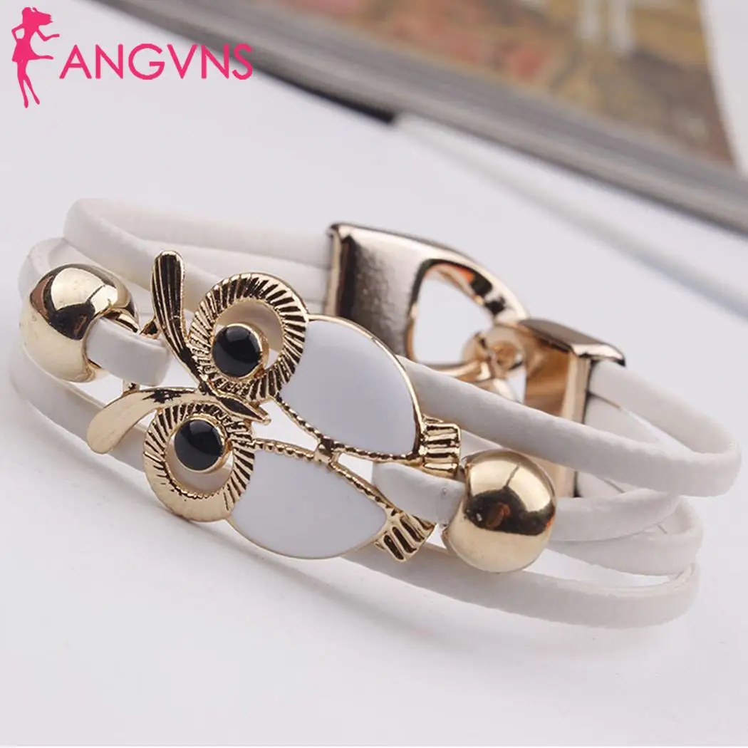 

Women Casual Exquisite Fashion Wide Layered Owl Owl-Shaped Buckle 10g 17cm/6.69inch Shaped Bracelet