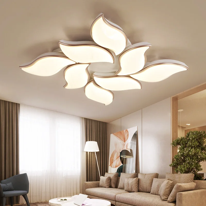DAR Modern Lustre Led Chandelier With Remote Control Dimmable Ceiling Chandeliers Lamp Fixture Home decoration Lamparas De Techo | Лампы и