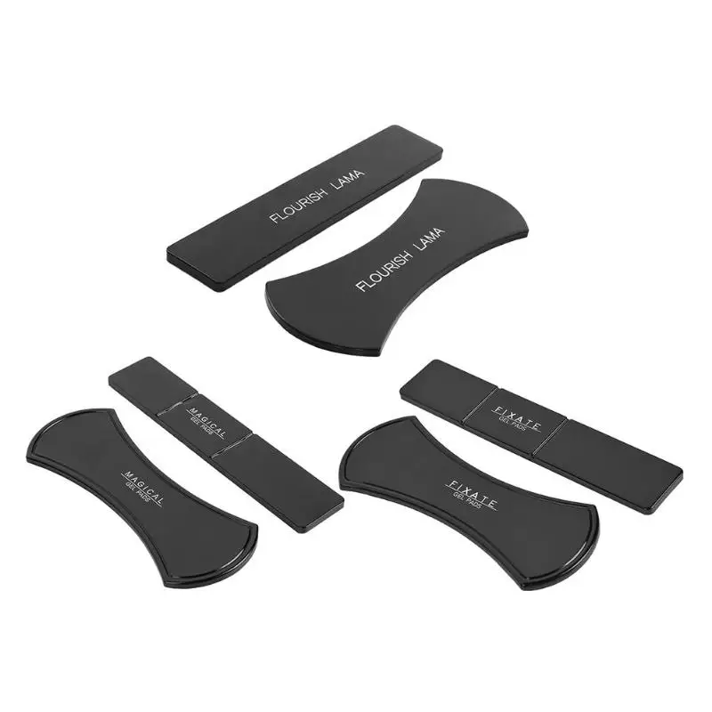 2pcs Black Magic Nano Rubber Pad Universal Sticker Phone Holder Gel Mobile Small Tablet Bracket for IPhone Xiaomi |