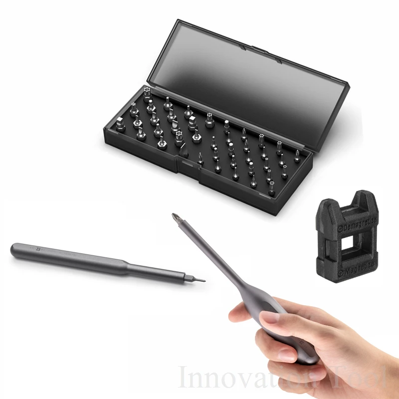 Набор прецизионных отверток Wowstick 42 в 1 40 шт. 4 мм 6 3 магнитные отвертки для