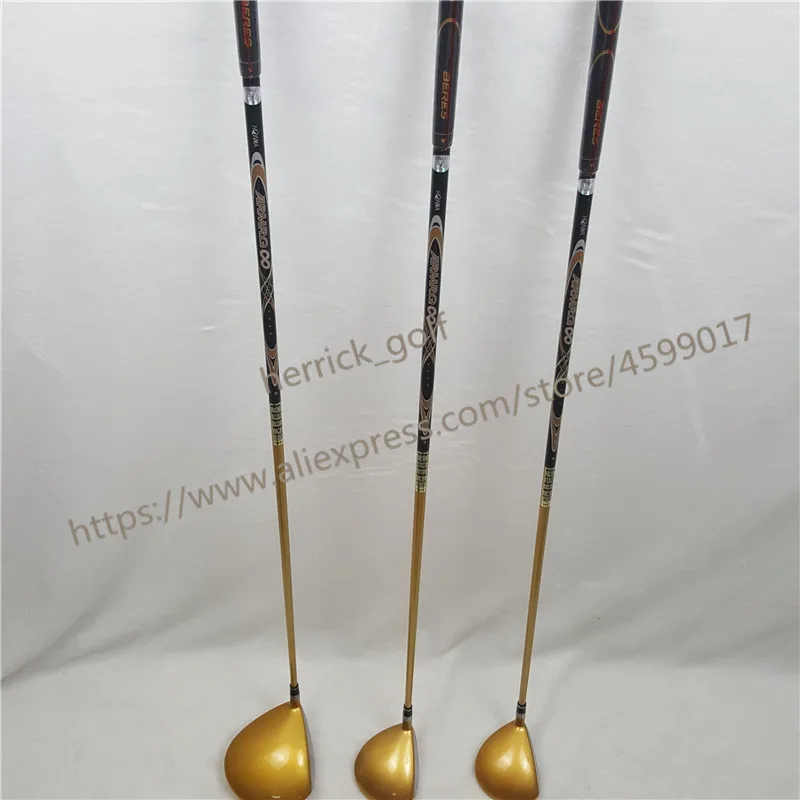 Гольф клубы HONMA S 05 4 звезды золотой цвет гольф драйв 9.5or10.5 чердак графитовый Вал R