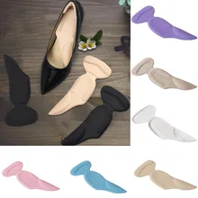High Heels Grips Inserts Silicone Liner Arch Support Heel Protector Shoes Pads Orthotic White Insoles Fashion Shoe Accessories