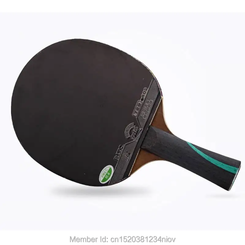 الأصلي 729 النهائي مضرب جدا-9 هجوم سريع مع حلقة الكربون تنس طاولة مضرب بينغ بونغ مضرب البثور في ل جانبي