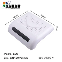 5 шт./лот сетевая коробка маршрутизатора с отверстиями пластиковый корпус ящик для инструментов для сетевого шкафа 121*140*35 мм