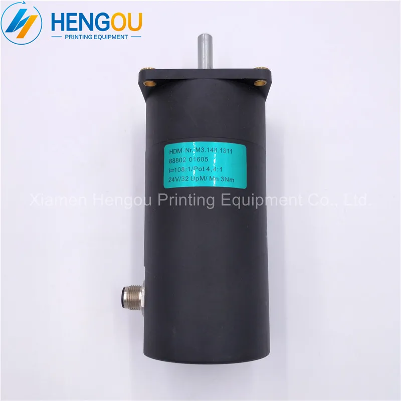 

1 Piece free shipping Offset printer 24V DC Motor M3.148.1311 for SM102 CD102 SM74 Printing Machine