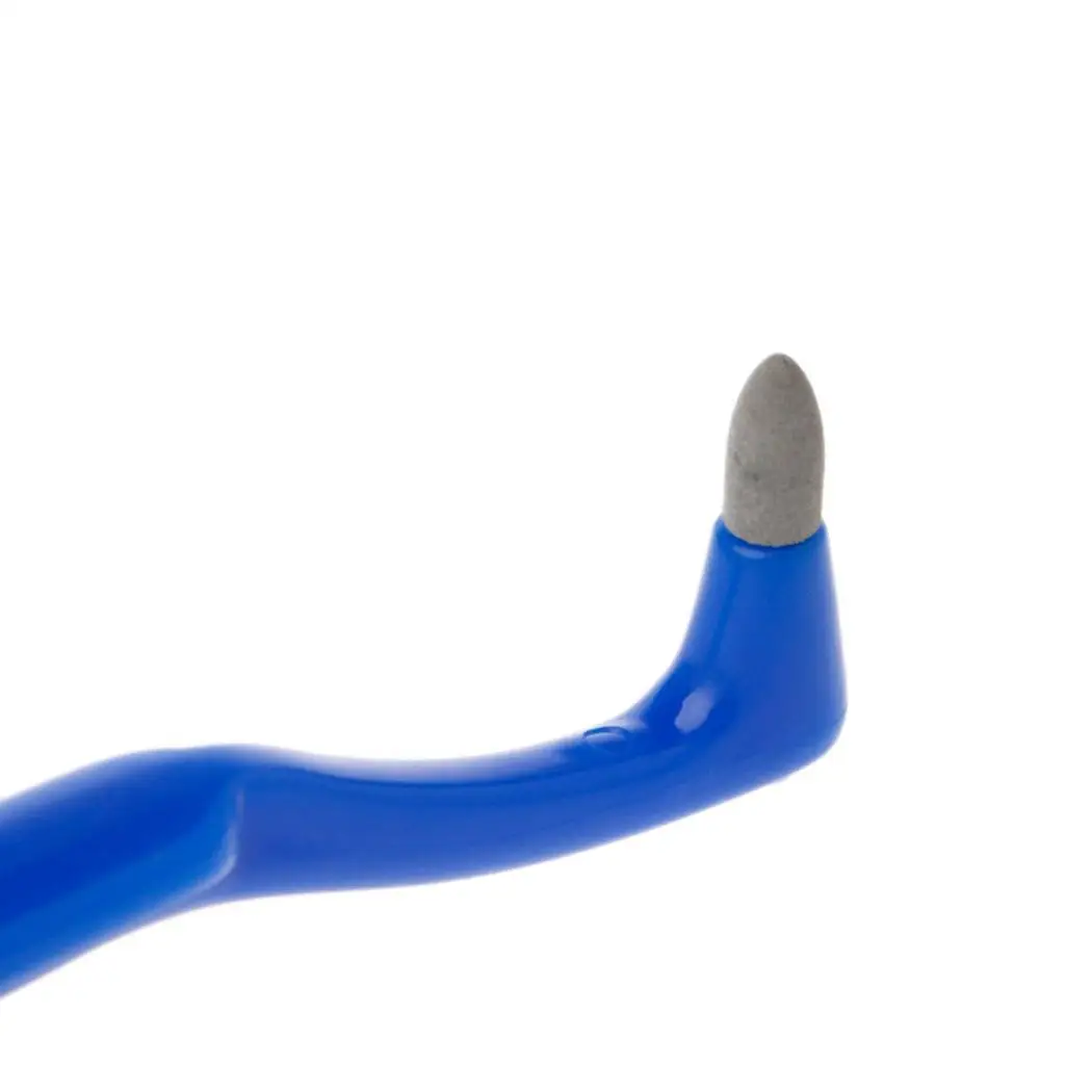 Зуб пятновыводитель полировщик для удаления налета зубы пластик отбеливание Повседневный синий, чистящая палочка