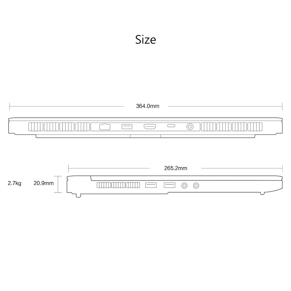Xiaomi Mi Gaming Laptop 15.6'' Windows 10 Intel Core i7-8750H 16GB RAM 256GB SSD 1TB HDD GTX1060 HDMI Notebook Type -C Bluetooth Xiaomi Mi Gaming Laptop 15.6'' Windows 10 Intel Core i7-8750H 16GB RAM 256GB SSD 1TB HDD GTX1060 HDMI Notebook Type -C Bluetooth