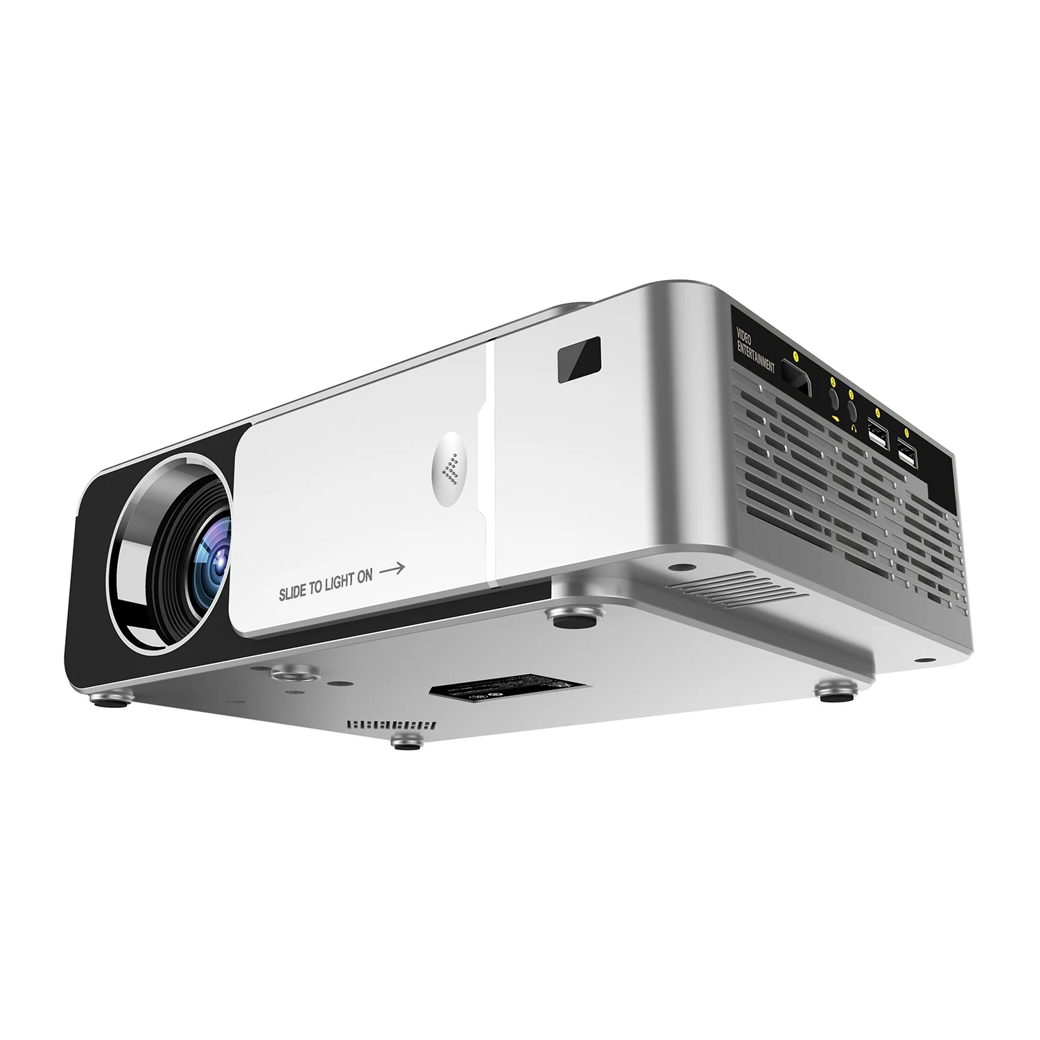  HD Multimedia Portable LED Projector Projector Home Theater HDMI VGA AV USB SD Lamp Remote Control 