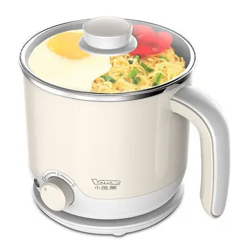 

70C2 Dormitory Home Electric Food Steamer Deep Fry Cooker Multi-Function Cooking 600W Non-Stick Steamer