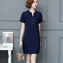 Women Tshirt Mini Dress V-neck Summer Dresses Short Sleeve Casual Sexy Bodycon Party Dress Vestidos Plus Size 5XL