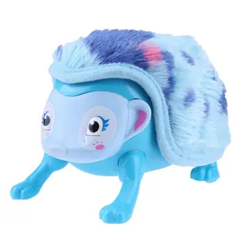 

ABS Plastics Induction Hedgehog Toy Electronic Intelligent Touch Walk Somersault Plush Pet Hedgehog Kids Toys Gift Random Color