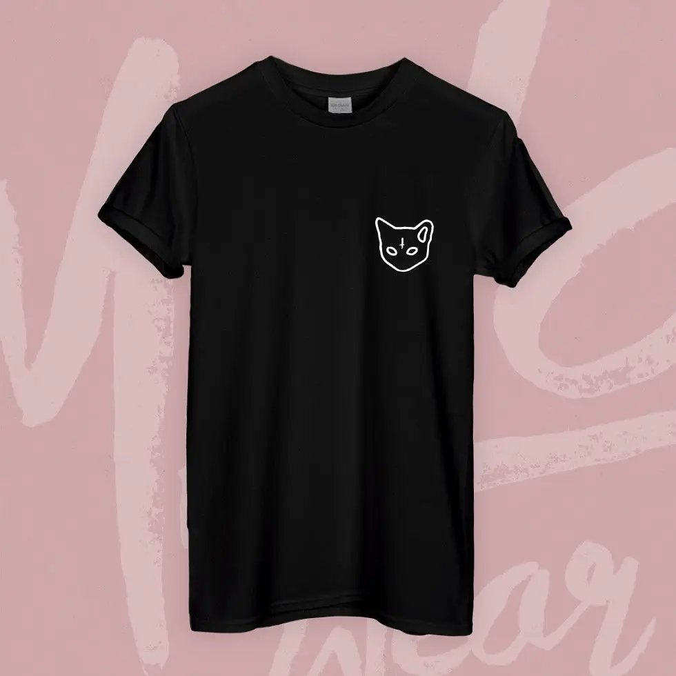 

CAT HEAD T SHIRT TOP OFF TYLER HUF DONUTS ODFWGKTA TUMBLR FRESH FUTURE Cartoon t shirt men Unisex New Fashion tshirt