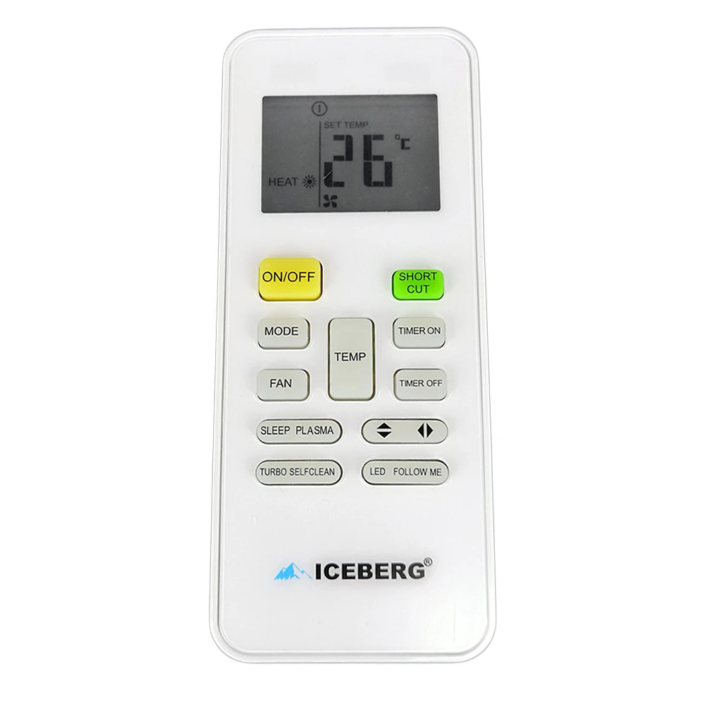 Original Universal Air Conditioner Remote Control RG52A8/BGEF for Midea RG52A2/BGEF RG52G/BGE RG52B/BGE RG52 Series with Lights