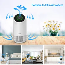 GBlife fillo комнатный очиститель воздуха, домашний объем воздуха 3 в 1, технология HEPA, фильтр, очиститель воздуха, 110-240 В, 3 контроля скорости