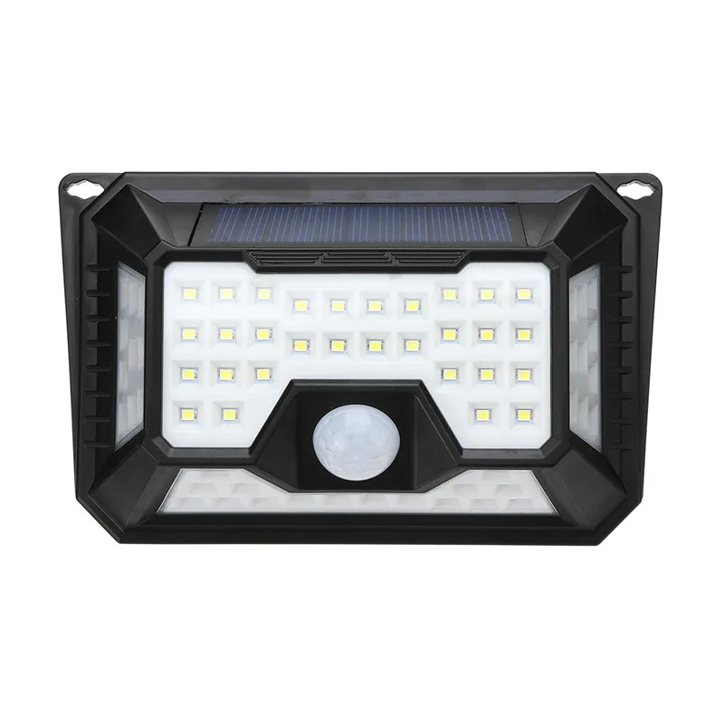 

Smuxi LED Solar Light Waterproof PIR Motion Sensor Solar Powered Outdoor LED Garden Light Security Pathway Emergency Wall Lamp