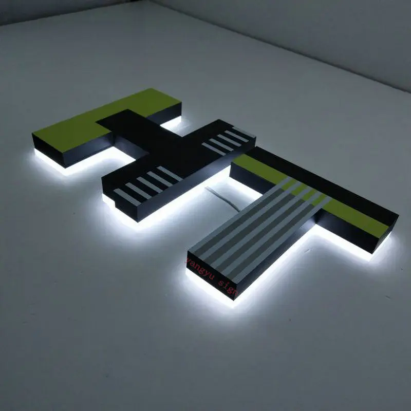 Custom advertising display alphabet backlit letters for signs | Дом и сад
