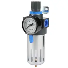 1/" поток воздуха источник газа очистка блок фильтра Регулятор давления клапан с манометром