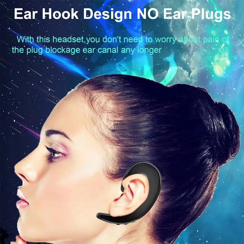 Новинка Y 13 проводящая кость беспроводная Bluetooth гарнитура наушники спортивные с