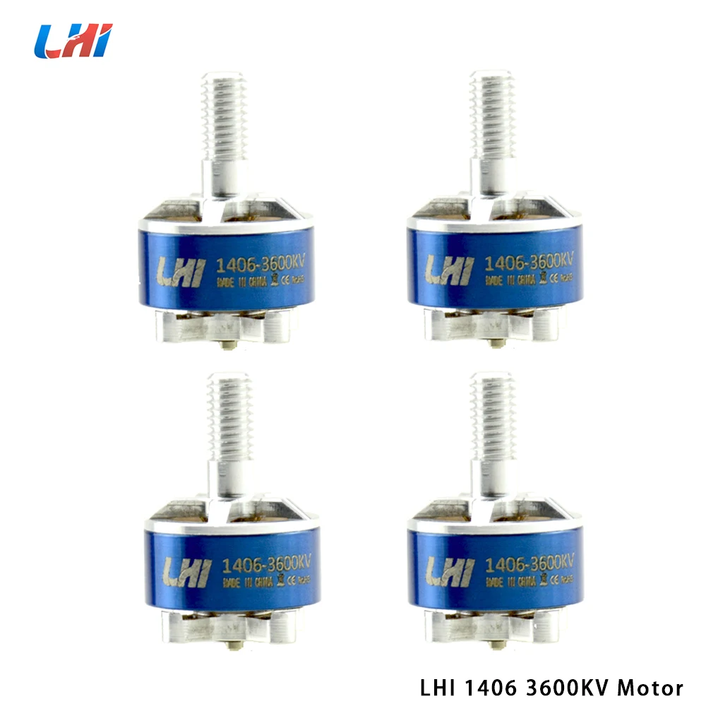 

LHI High Quality 1407 3600KV 3-4S Brushless Motor CW Screw Thraed For RC Models Helicopter ESC Quadcopter DIY Spare Part