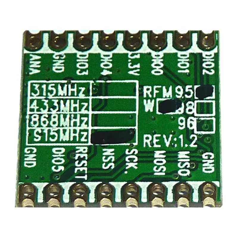 Трансивер модуль RFM95-915S2 односторонний беспроводной трансивер модуль RFM95-91 Органическая Смола РФ модуль COB