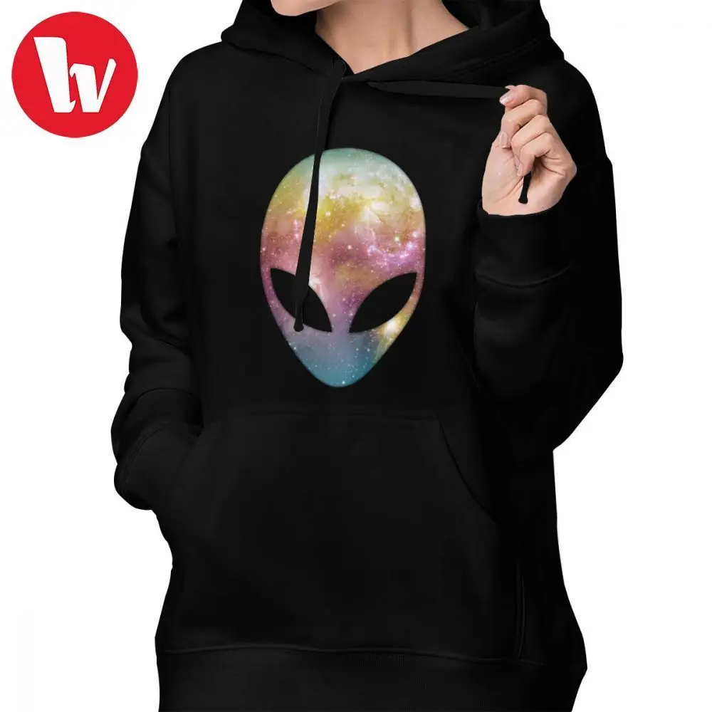 Grey Alien Hoodie Space Alien Hoodies Street wear Oversize Hoodies ...